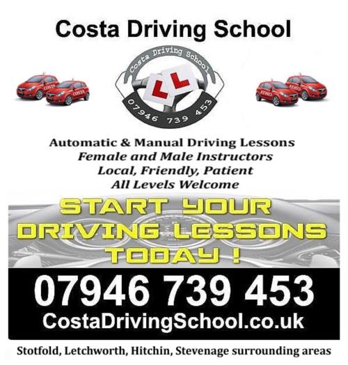 Costa Driving School Hertfordshire